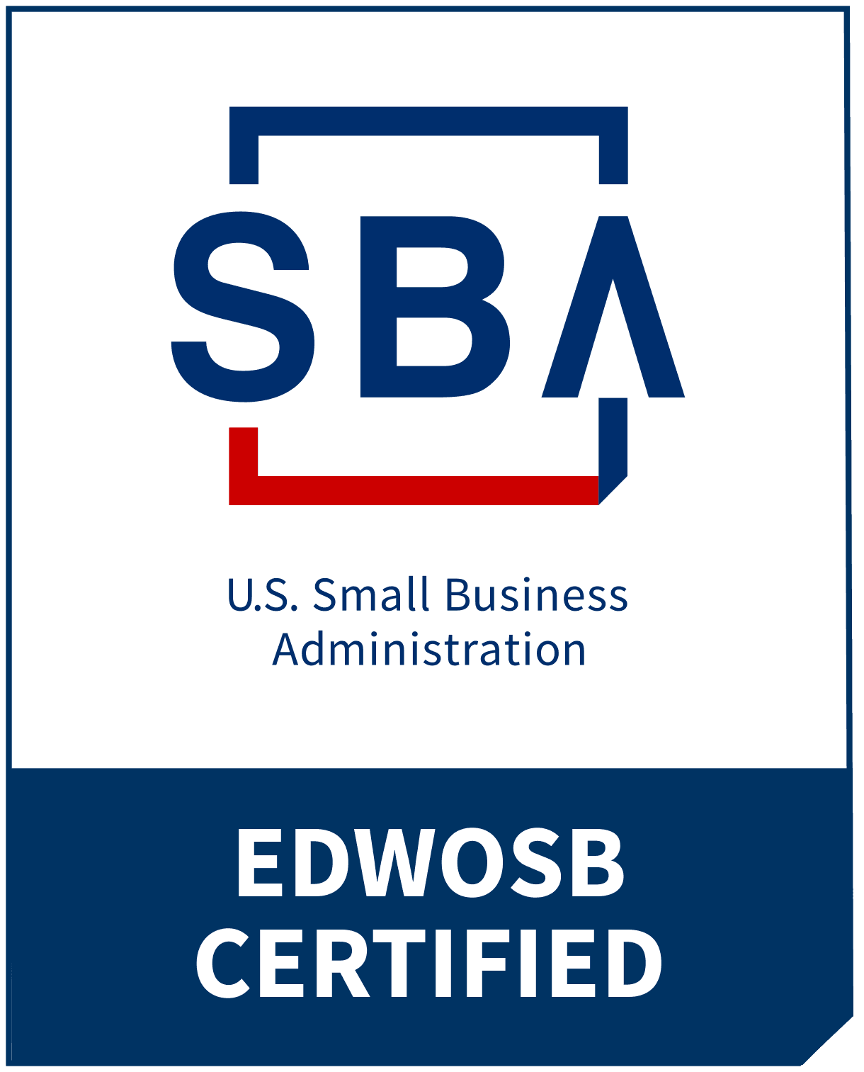 U.S. Small Business Administration EDWOSB Certified