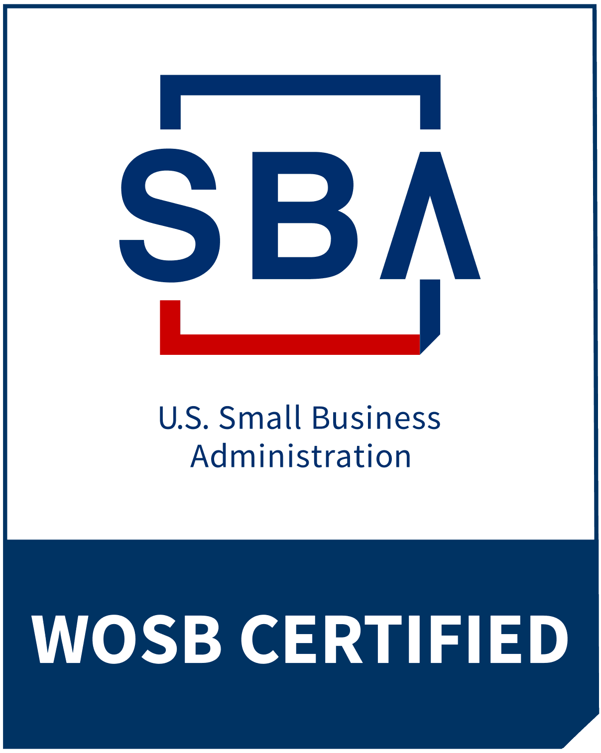 U.S. Small Business Administration WOSB Certified